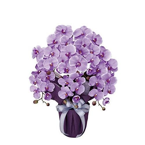 光触媒 造花 光の園 エレガント胡蝶蘭L 453A80