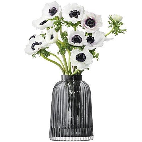 LSA(エルエスエー) フラワーベース(花器) グレー 高さ20cm PLEAT(プリート) G1399-20-847 エルエスエー フラワーベース 花器 グレー 高さ20cm PLEAT プリート G1399