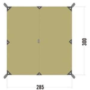 エバニュー(EVERNEW) ポリコットンタープ Tarp TC2 ECQ202 
