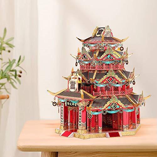 Piececool 3d立体パズル メタリックナノパズル 質屋 パーツ数 269個 ナノパズル 3dパズル 誕生日 クリスマス プレゼント 贈り物 おしゃれ