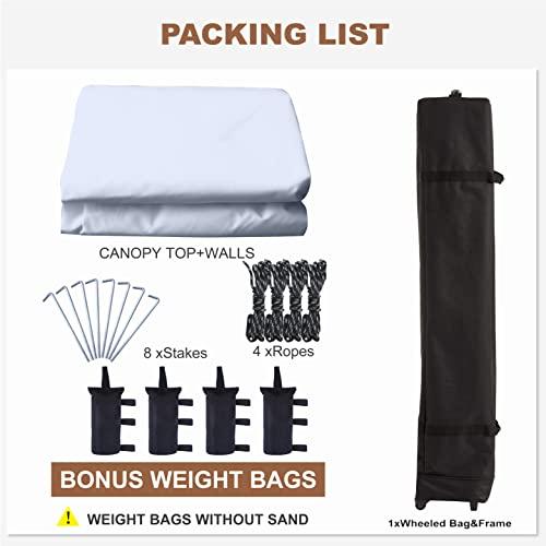 マスターキャノピー（MASTERCANOPY）ワンタッチタープテント 窓付き 横幕/サイドシート四枚セット アウトドア ス ワンタッチタープテント 窓付き 横幕/サイドシート四枚セット