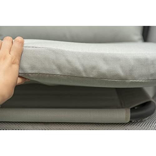 AZUMAYA ルーフフォールディングチェア グレー RKC-539LGY 