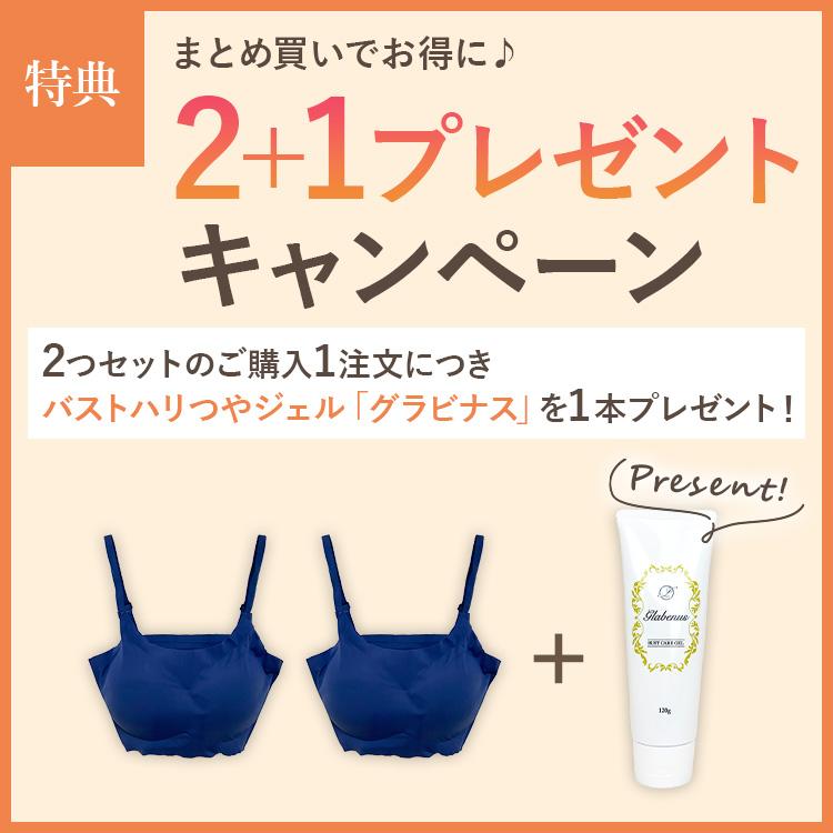 セット購入でバストジェルプレゼント - ナイトブラ 育乳 横流れ