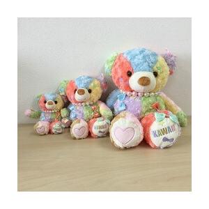 KAWAIIベア　Lサイズ約46㎝カラー全4色●とにかくかわいいふわふわもこもこ KAWAII BEAR PASTEL- Lサイズ 約46cmカワイイベア テイクオフ