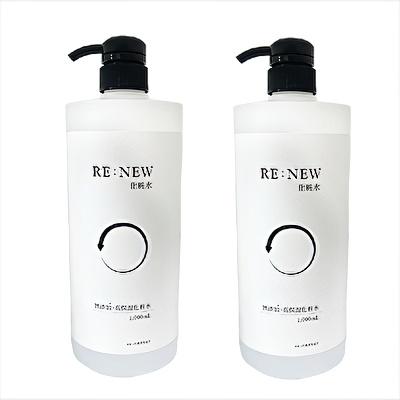 Re: 2本セット/RE:NEW W幹細胞化粧水 1000ml × 2 ふきとり化粧水 大 