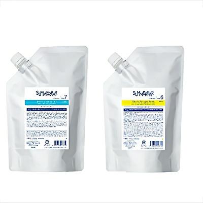 DEMI シャンプー 1000ml ポーチタイプ デミ コスメティクス 2点セット/デミ サマーバー シャンプー