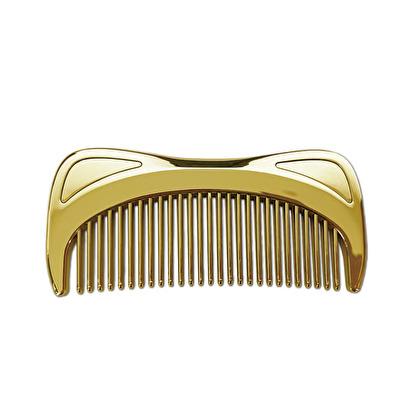 シルキーコーム ゴールド TW-SR102 クロムメッキ ヘアコーム