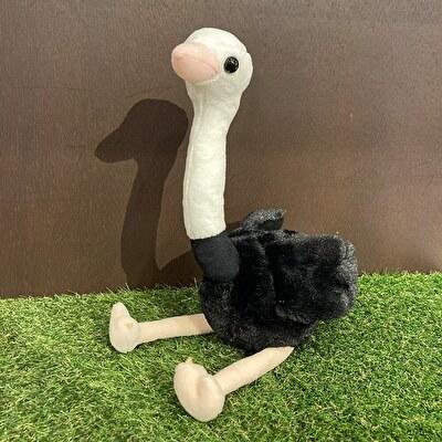 テイクオフ いろとりどり ダチョウ Mサイズ ぬいぐるみ リアル 鳥 送料