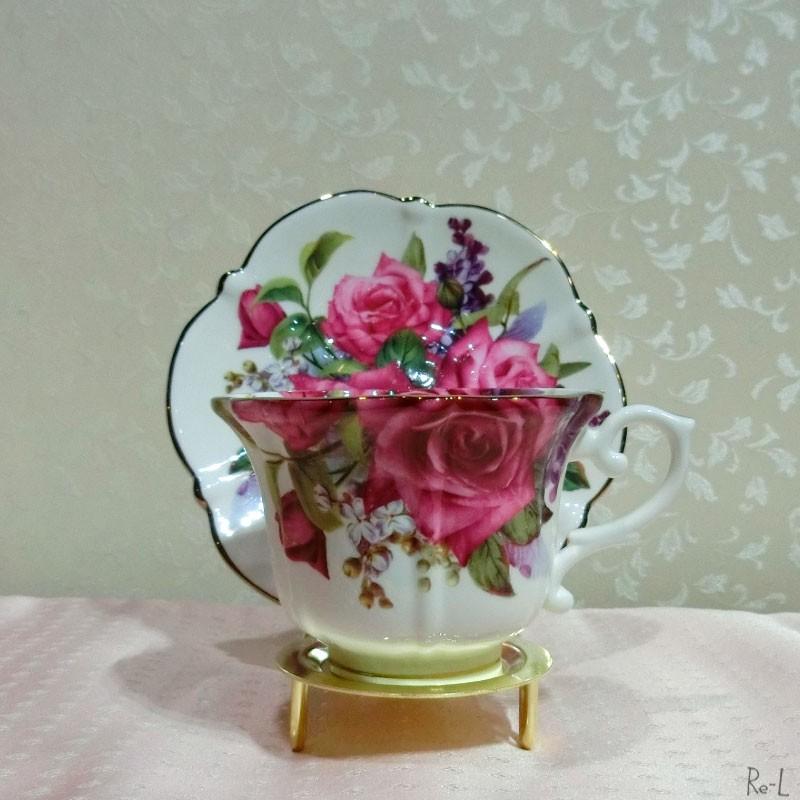 Royal Ardenボーンチャイナ ローズ柄カップアンドソーサー おしゃれ エレガント ティータイム 花柄 Re リエルショップ 通販 Yahoo ショッピング