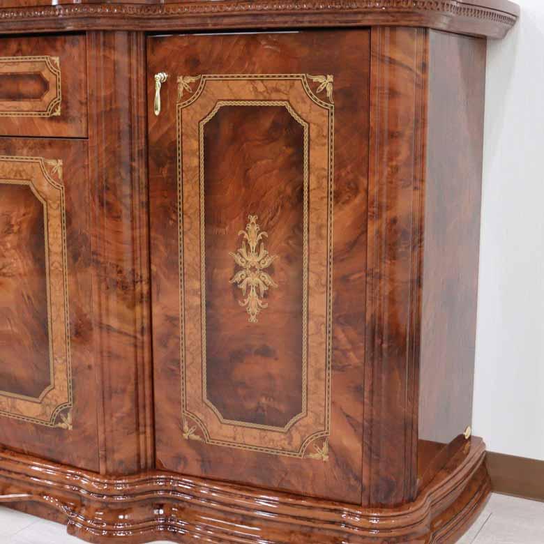 サルタレッリアマルフィ　クラシック ブラウンキャビネット サルタレッリ アマルフィ サイドボード 正規販売店 クラシック