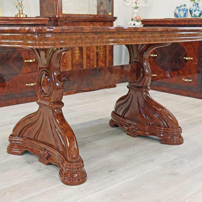 ねむ　サルタレッリ アマルフィ ダイニングテーブル サルタレッリ アマルフィ 250cm ダイニングテーブル 7点セット