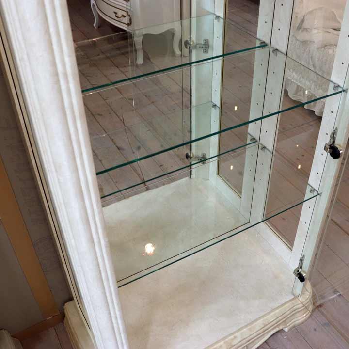 サルタレッリアマルフィガラス扉キャビネット サルタレッリ アマルフィ 1ドア キャビネット 正規販売店 クラシック