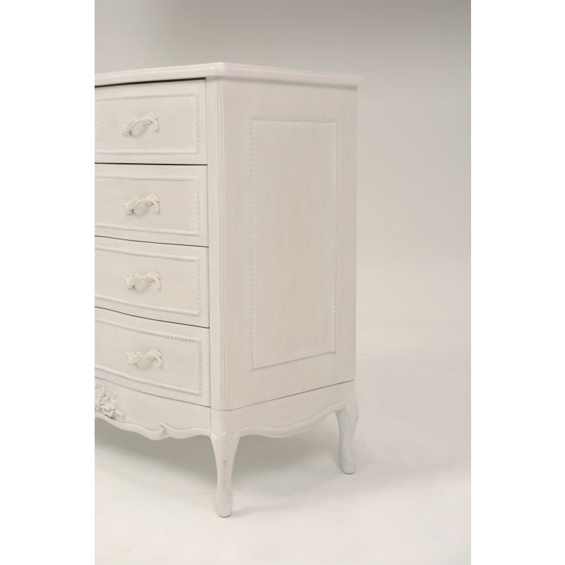 ハンプトンシリーズ チェスト（アンティークホワイト）RCH-1360AW