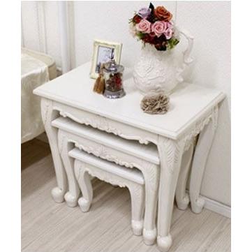 ネストテーブルセット RT-1751AW アンティークホワイト ネストテーブルセット RT-1751AW アンティークホワイト ネストテーブル