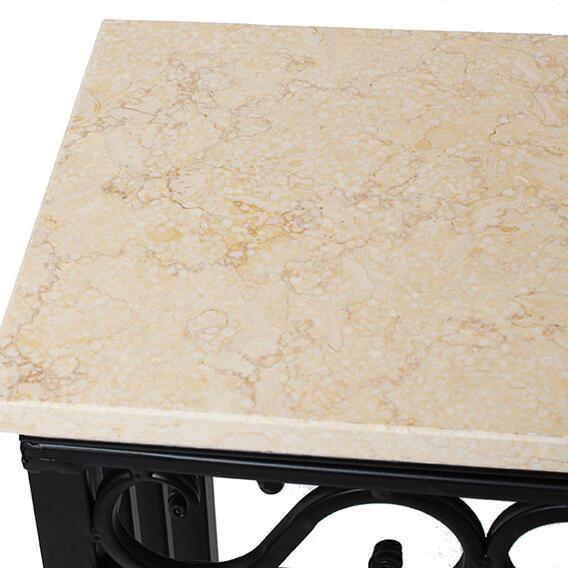 送料無料 天板大理石 アイアン スリッパラック Wrought Iron 収納