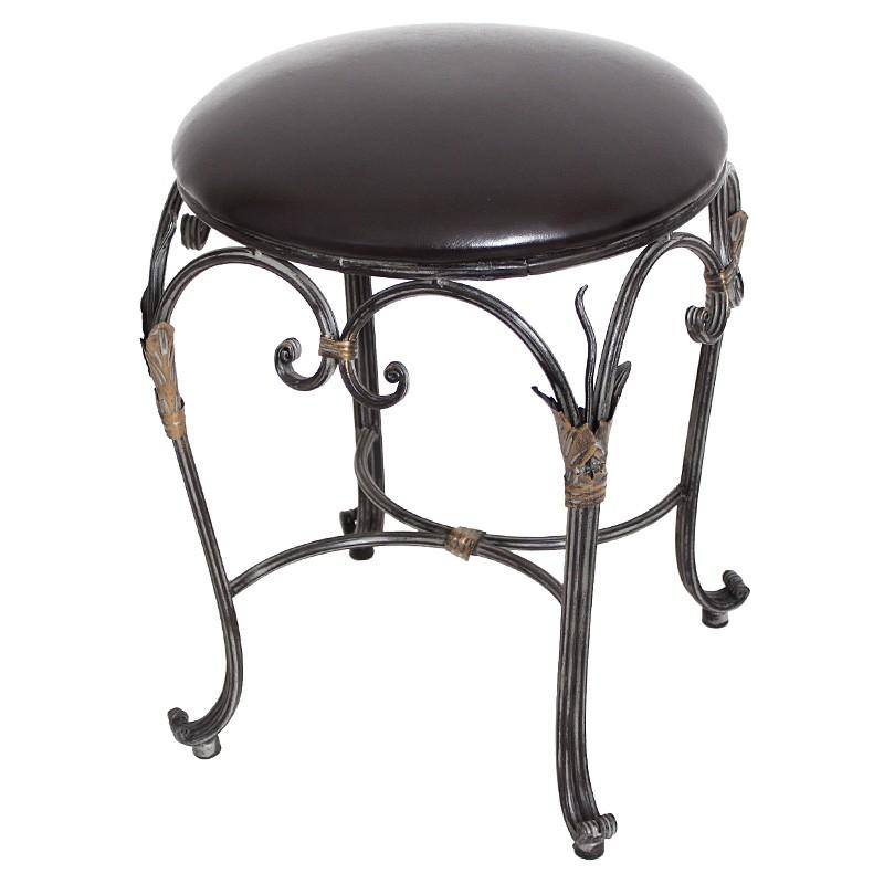 オットマン（木製脚） 60cm×55cm×42cm スツール 高さ55cm