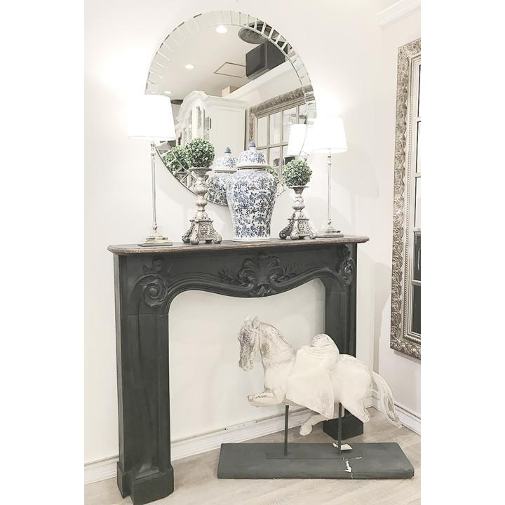 マントルピース Black ブラックアンティーク おしゃれ インテリア