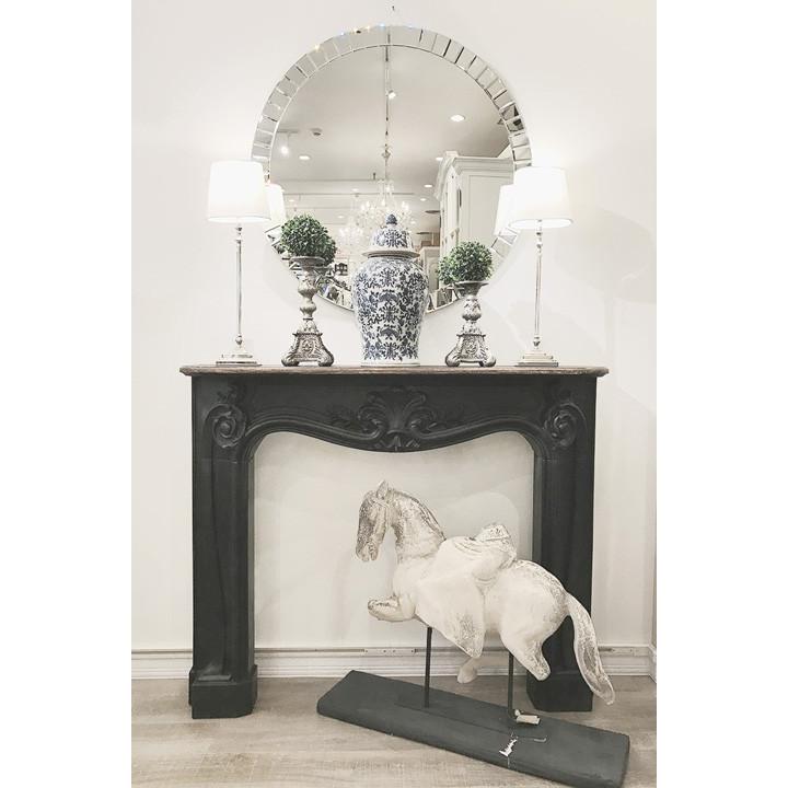 マントルピース Black ブラックアンティーク おしゃれ インテリア