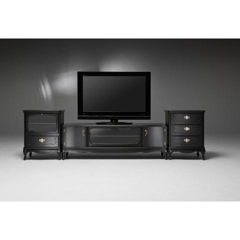 カンティーニュ テレビボード 幅120 アンティーク 120 テレビ台 白 黒 