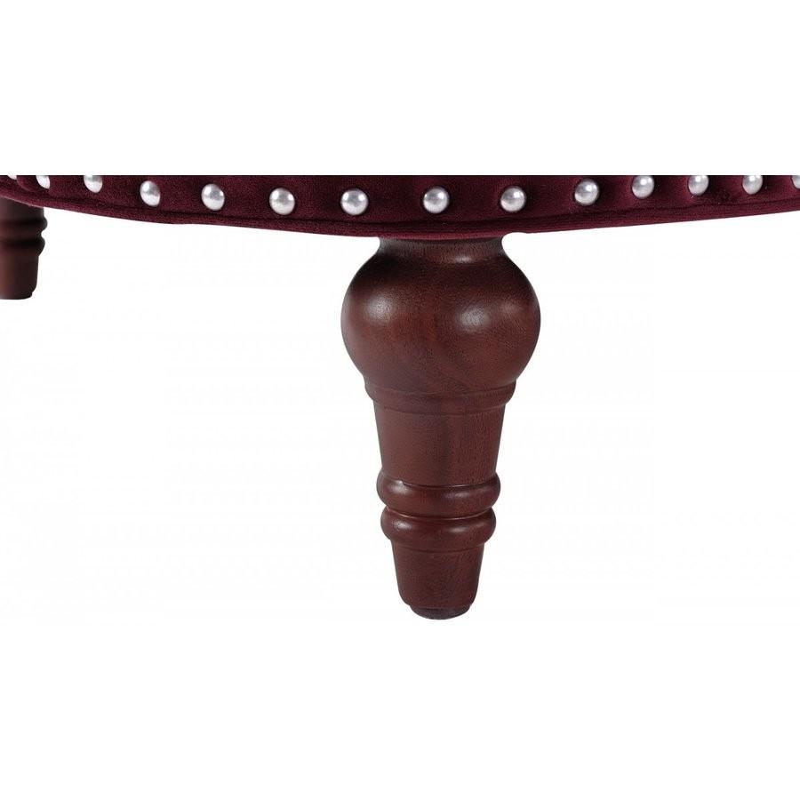 2Pソファ La Rosa  Jennifer Taylor モダン ダイニング ベロア 送料無料 【パフチェア】 RE36003LS-884