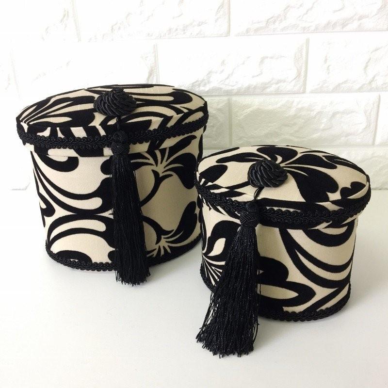 ★Jennifer Taylor Yorke ジェニファーテイラー オーバルボックス 2個セット 送料無料 RE32028BX