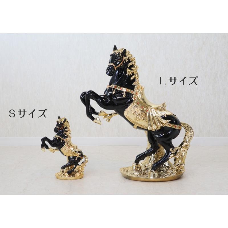 ホース オブジェ Lサイズ ブラック×ゴールド 楽天市場】ホース オブジェ Lサイズ ブラック×ゴールド