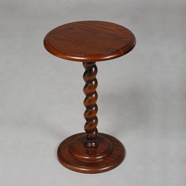 アンティークオーク 花台 Sサイズ ブラウン アンティーク