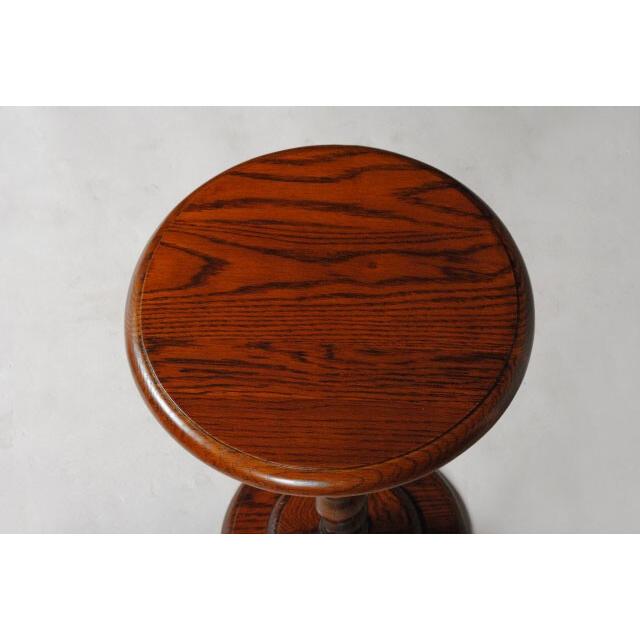 アンティークオーク 花台 Sサイズ ブラウン アンティーク