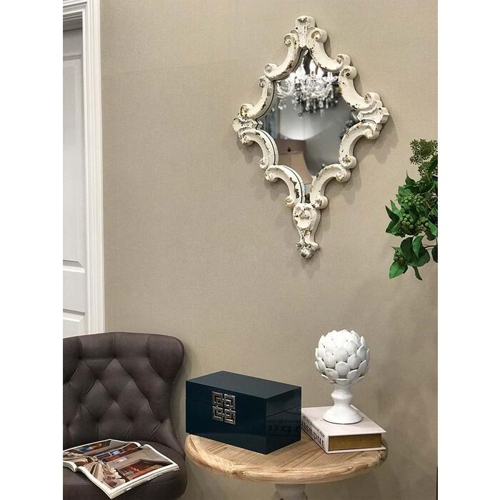 アンティークミラー 壁掛け鏡 額縁 英国 フランス シャビー シック シャビーシック ウォールミラー アンティーク シャビー フレンチ