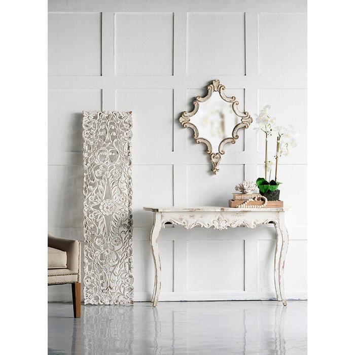 シャビーシック ウォールミラー アンティーク シャビー フレンチ