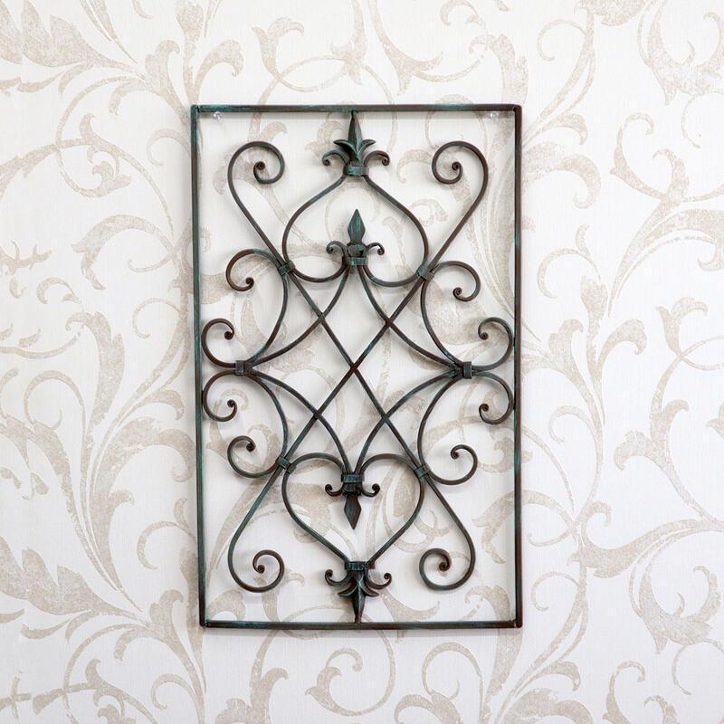 アンティーク インテリア ウォールデコレーション アイアン x ラタン フラワーデコレーション ウォール