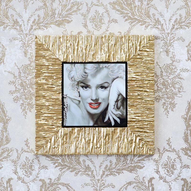 イタリア アートフレーム マリリン モンロー シルバー 1414-629 イタリア アートフレーム マリリン モンロー シルバー 1414-629