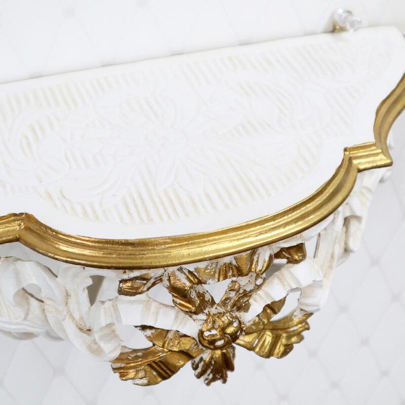 イタリア製 壁掛けコンソール 楽天市場】イタリア製 壁掛けコンソール ゴールドデコレーション