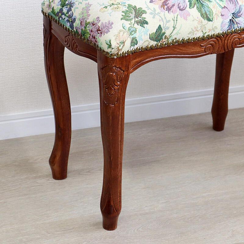 〜80's アメリカン アンティーク オットマン ゴブラン織？ 80's アメリカン アンティーク オットマン ゴブラン織？