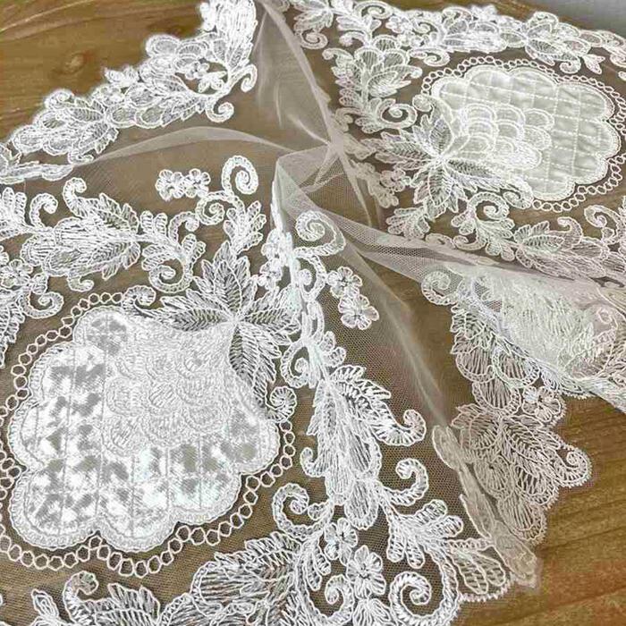 イタリアンレース テーブルセンター 40×70 エレガント レース フレンチ