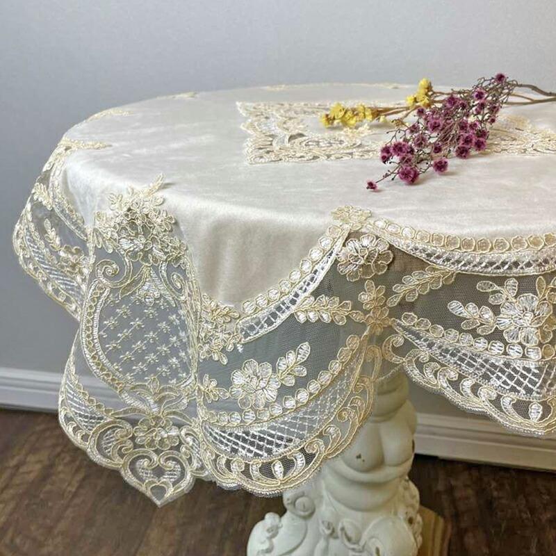 イタリアンレース テーブルクロス 85×85 テーブルランナー テーブル