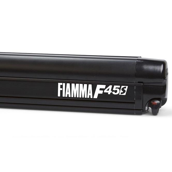 フィアマ　オーニング　（BLACK ）F45S 350 本体のみ 021220）フィアマ オーニング F45S 350 DEEP BLACK FIAMMA サイド