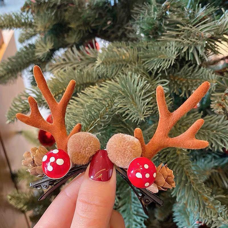 専用♡正規品♡クリスマスベア♡ロングパンツ上下セット♡レッド トナカイ クリスマス コスプレ 子供 大人 女子 学生 ヘアクリップ