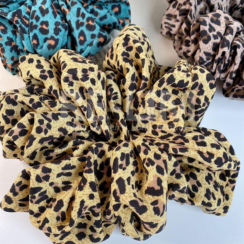 シュシュ レディース ヒョウ柄 アクセサリー ヘアアクセ 可愛い
