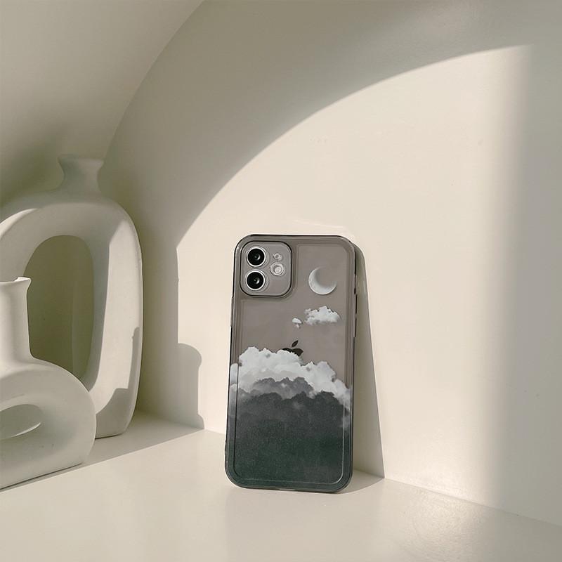 iPhone13 ケース iPhone 11 pro max ケース iPhone XR ケース iPhone SE XS 8 7 アイフォン アクセサリー 風景 夜 雲 月 クリアブラック クリア スマホケース iPhone13 ケース iPhone 11 pro max ケース iPhone XR ケース iPhone SE XS 8 7 アイフォン アクセサリー 風景 夜 雲 月 クリアブラック クリア スマホケース