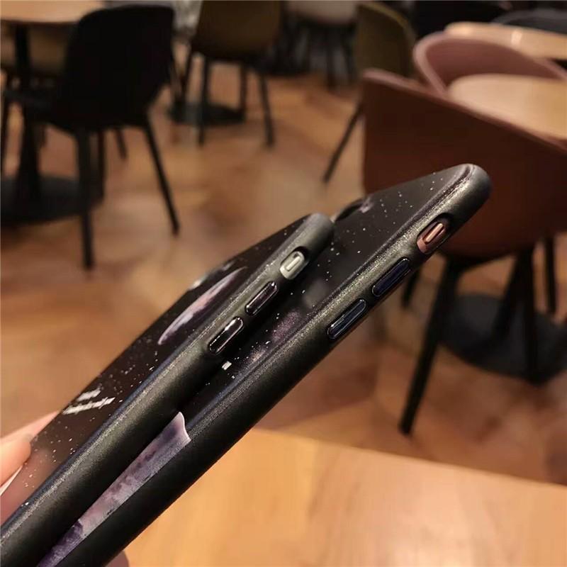 iPhone ケース アイフォン 11 カバー iPhone11pro iPhone8 スマホケース アイフォン XS XR 7 6s case おしゃれ 月 地球 宇宙 惑星 黒 綺麗｜re-lim｜06