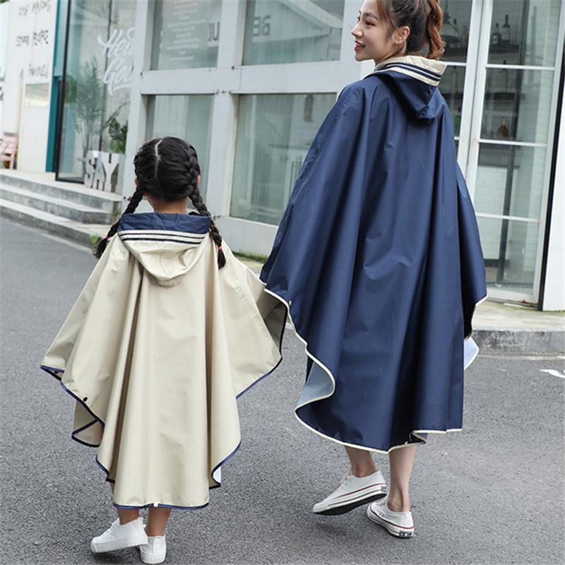 レインポンチョ レインコート 自転車 女子 通勤 通学 シンプル