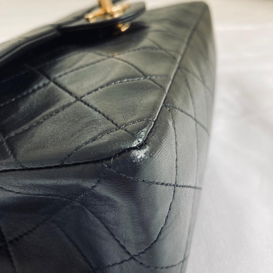 CHANEL ☆美品☆CHANEL シャネルヴィンテージ マトラッセ25 Wフラップ 