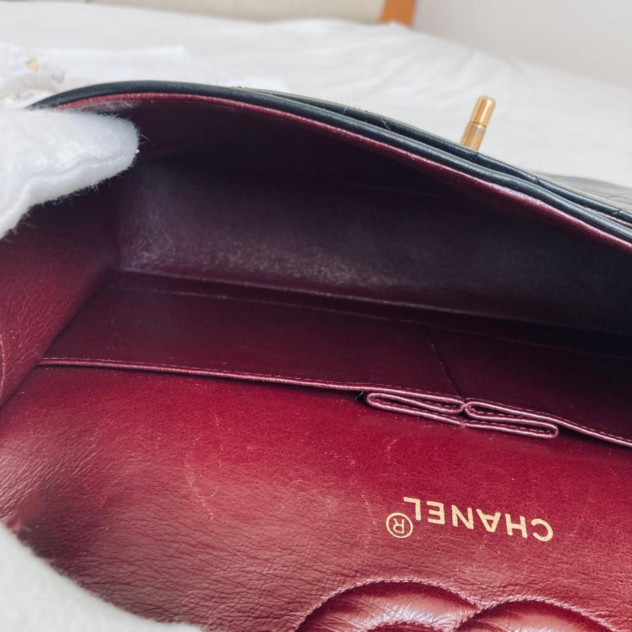 CHANEL ☆美品☆CHANEL シャネルヴィンテージ マトラッセ25 Wフラップ  