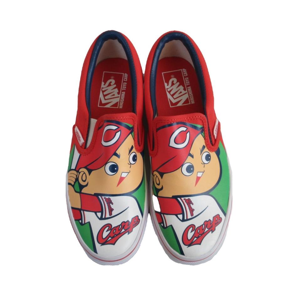 VANS（ヴァンズ） 未使用品 VANS V98CL SLIP ON CARP BOYA 広島東洋 