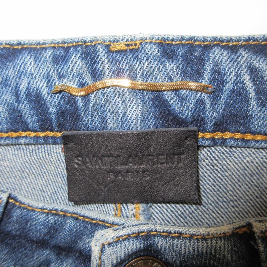 SAINT LAURENT 未使用 サンローラン ジーンズ 614478 YZ477 デニム