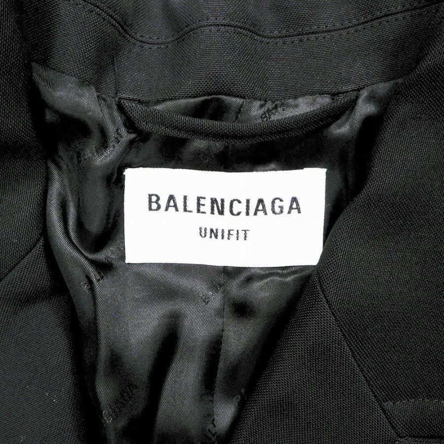 BALENCIAGA（バレンシアガ） 切りっぱなしシワ加工 ダブルブレスト