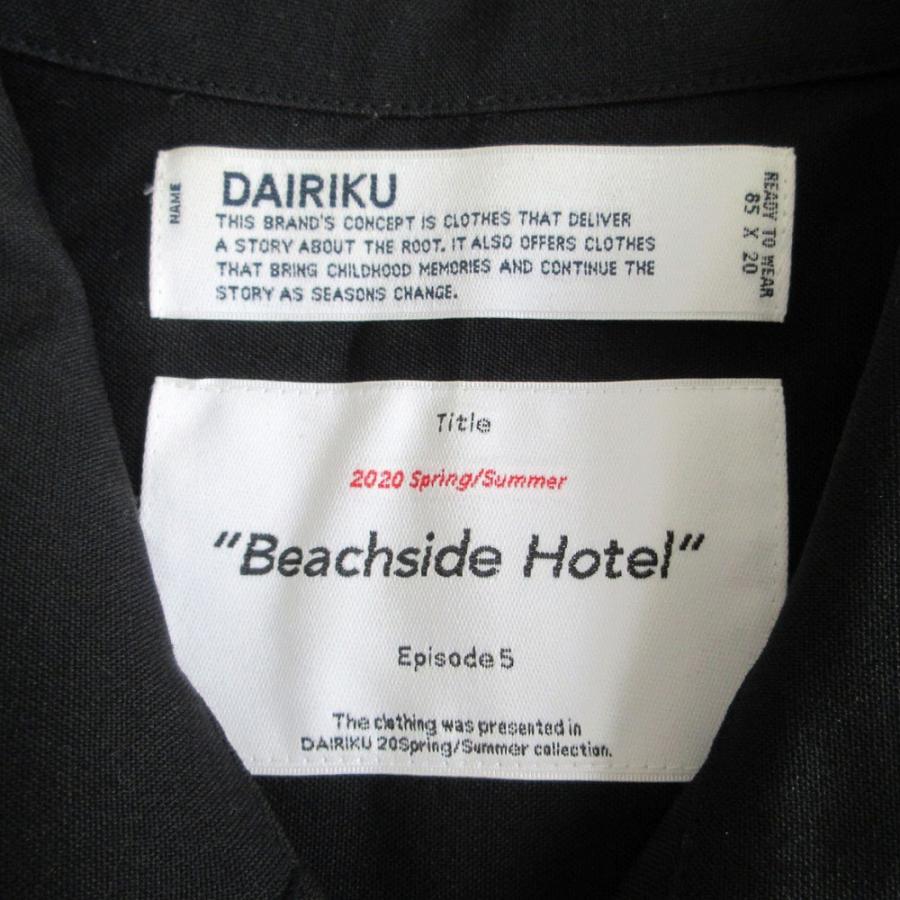 DAIRIKU（ダイリク） beachside hotel summer cuba shirt jacket 20SS