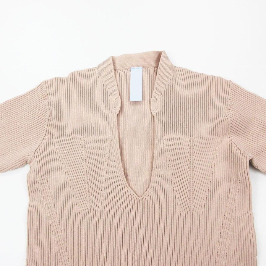 CFCL（シーエフシーエル） POTTERY STAND-UP COLLAR SHORT SLEEVE