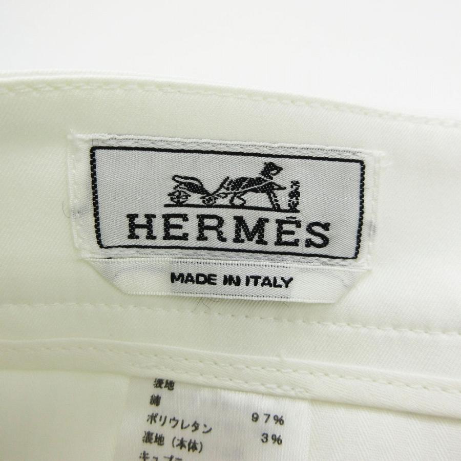 HERMES（エルメス） 21-5420 コットン ワイド テーパードパンツ